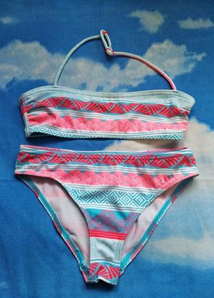 Стильный, летний купальник для девочки 5-6 лет