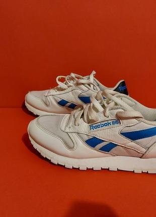 Кроссовки fx2284 reebok classic leather 37.5р. 24см2 фото