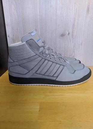 Кросівки черевики шкіряні adidas originals a.039 smush hi-top