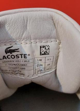 Кеди lacoste sport 44р. 28 см5 фото