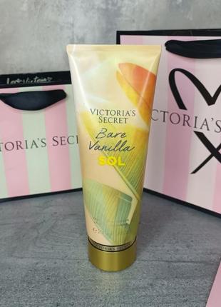 Ароматный лосьон для тела «bare vanilla sol». victoria’s secret. оригинал 🇺🇸1 фото