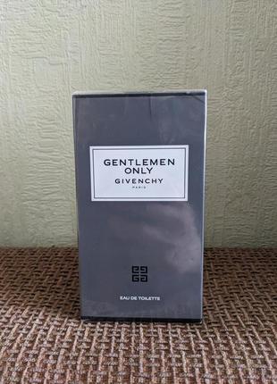 Туалетная вода ggenchy gentlemen only, орг, 100 мл. новые, упакованные.