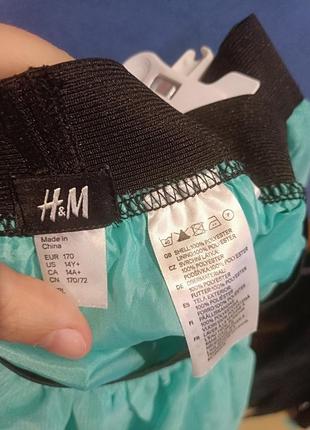 H&m,мятная юбка для девочки р.1703 фото