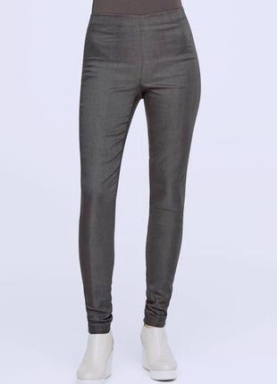 Sarah pacini льняные брюки леггинсы