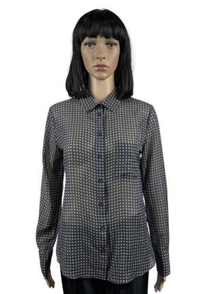 Сорочка шовк із коттоном massimo dutti