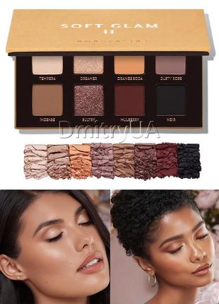 Палетка тіней для повік anastasia beverly hills soft glam 2 eyeshadow palette тіні оригінал abh ii2 фото