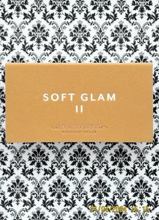 Палетка теней для век Anastasia beverly hills soft glam soft glam 2 eyeshadow palette тени оригинал abh ii