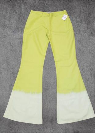 Джинси, клеш, кльош, двокольорові