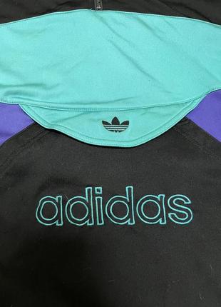 Вінтажна олімпійка анорак adidas vintage 1990's розмір m3 фото