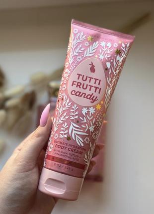 Крем для тіла bath and body works tutti frutti candy1 фото