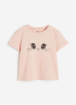 Футболка топ майка h&m на девочку 6-8 лет 122/128 см hm