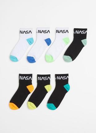 Носки 7шт оригинал h&amp;m