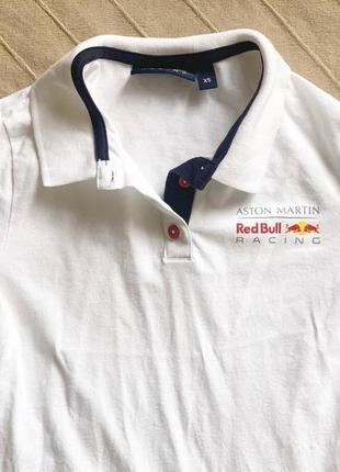 Redbull x aston martin racing polo shirt3 фото