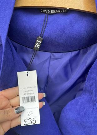 Жіноча куртка (фасон косухи), з підкладкою, бренд david emanuel- 52-54 розміру,4 фото
