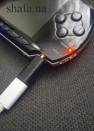 Psp slim fat usb перехідник зарядне зарядка playstation адаптер псп  1000 2000 3000 street