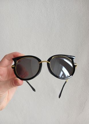 Солнцезащитные женские солнечные очки кошечки3 фото