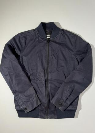 G-star raw bronson бомбер темно синій