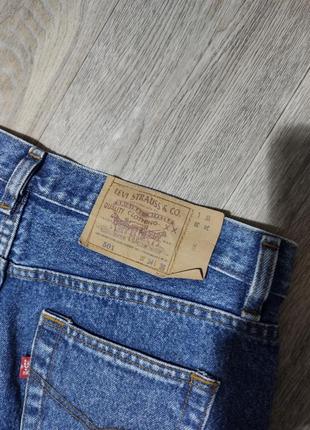 Мужские джинсы / levis 501 usa / штаны / брюки / синие джинсы / мужская одежда / чоловічий одяг /3 фото