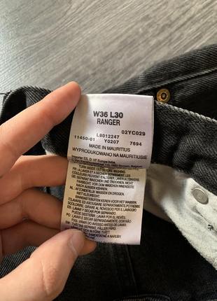 Джинси lee vintage washed denim baggy fit7 фото