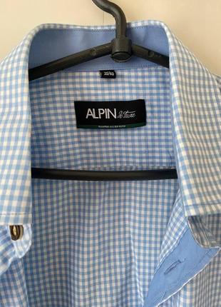 Чоловіча сорочка alpin бавовна6 фото
