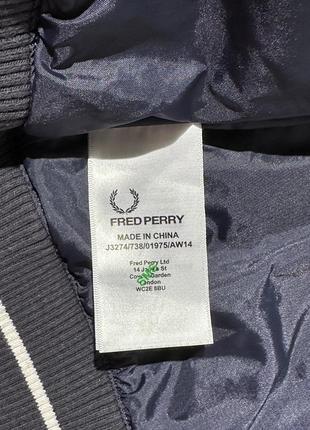 Fred perry бомбер6 фото