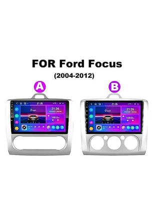 Магнітола android ford focus 2004-2012, 2/32, 8 ядер, carplay, слот під сім-картку + рамка!