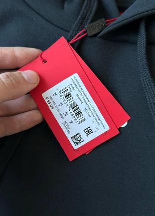 Мужское худи черное hugo boss lux кофта мужская с капюшоном хуго босс