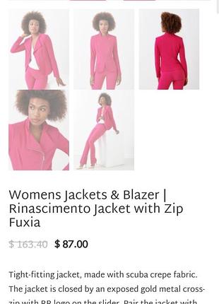 Итальянский летний  брендовый пиджак косуха жакет блейзер9 фото