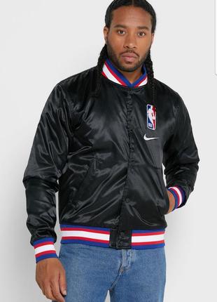 Бомбер nike nba courtside jacket ci1751-010