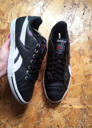 Кожаные кеды кеды кроссовки reebok classic