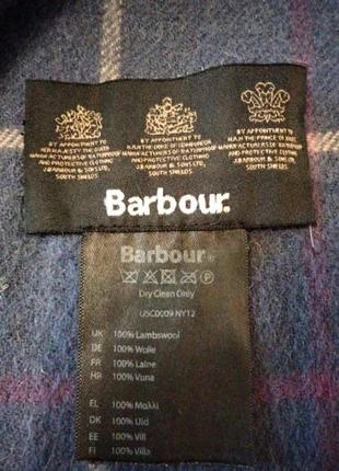 Шарф barbour вовна4 фото