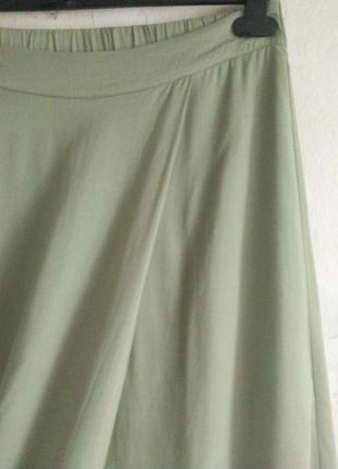 Женская длинная юбка jcsophie l 48р., светло-зеленая, длинная4 фото