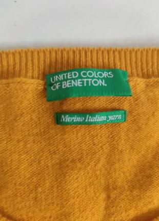 Шерстяной свитер  united colors of benetton4 фото