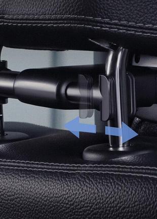 Подушка-подголовник для автомобиля baseus first class car headrest, black (crtz01-01)4 фото
