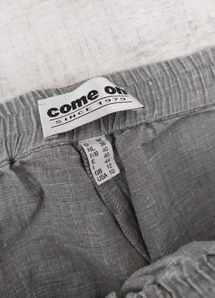 Льняные брюки 3