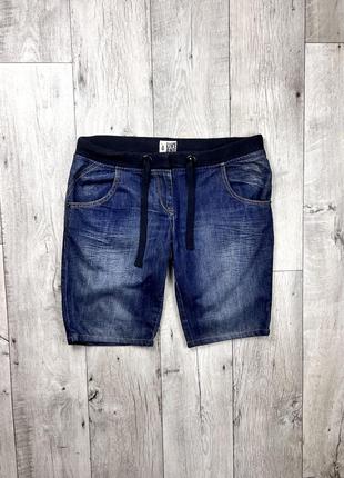 River island шорты 42 xl размер женские джинсовые синие оригинал