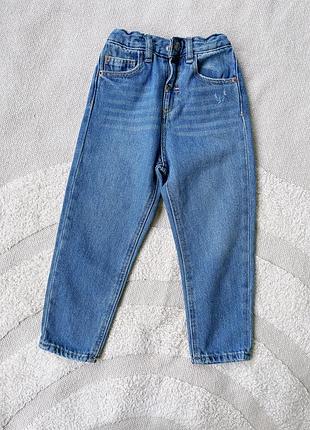 Джинсы 3-4 (104см) zara новые