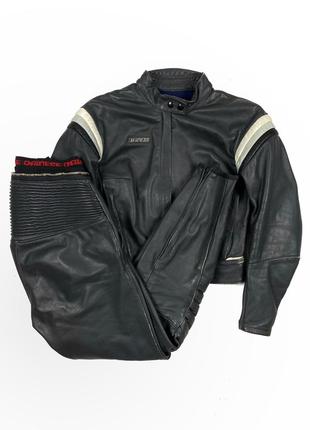 Dainese vintage вінтажний кожаний мото костюм куртка штани