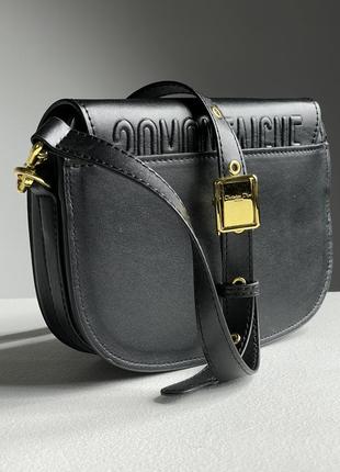 Сумка dior bobby bag black smooth skin4 фото