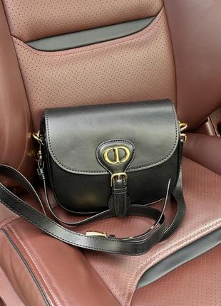 Сумка dior bobby bag black smooth skin7 фото