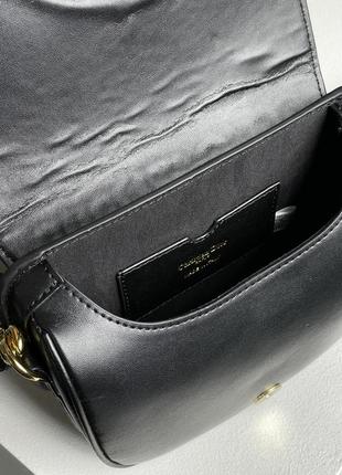 Сумка dior bobby bag black smooth skin5 фото