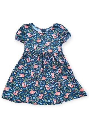 Мягкое сенькое платье "picapino" на 4 рочки (104 см).1 фото