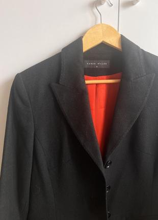 Базовый пиджак, жакет, блейзер от karen millen, в составе шелк и шерсть1 фото