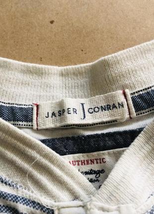 Jasper conran 4-5 белый реглан футболка в полоску морячка2 фото