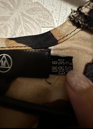 Платье в леопардовый принт2 фото