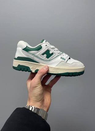 New balance 550 white green 2.0