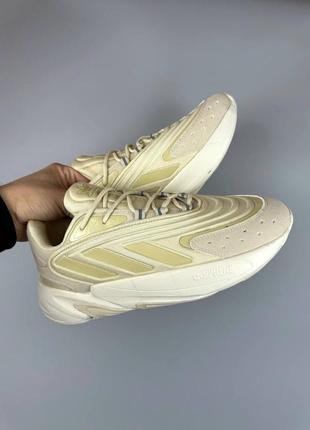 Мужские кроссовки адидас бежевые текстиль adidas ozelia beige3 фото