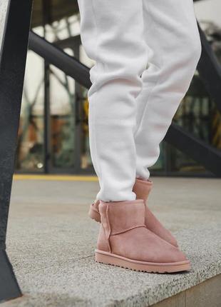 Ugg mini classic peach 🆕 шикарные женские угги 🆕 купить наложенный платёж10 фото