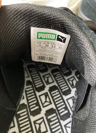 Женские кроссовки puma (sneakers) suede basket "heart satin"5 фото