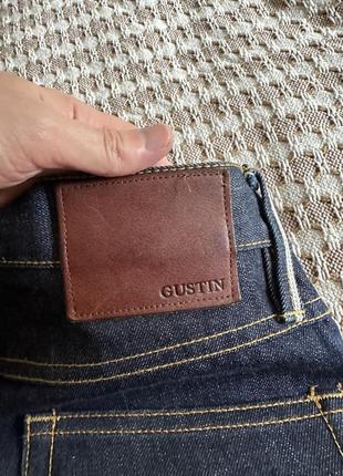 Джинсы селдеж gustin 1968 raw selvedge denim jeans4 фото